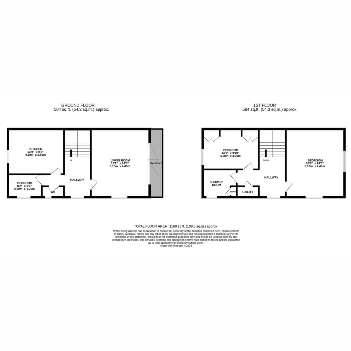 77, Harold Road, Hastings floorplan