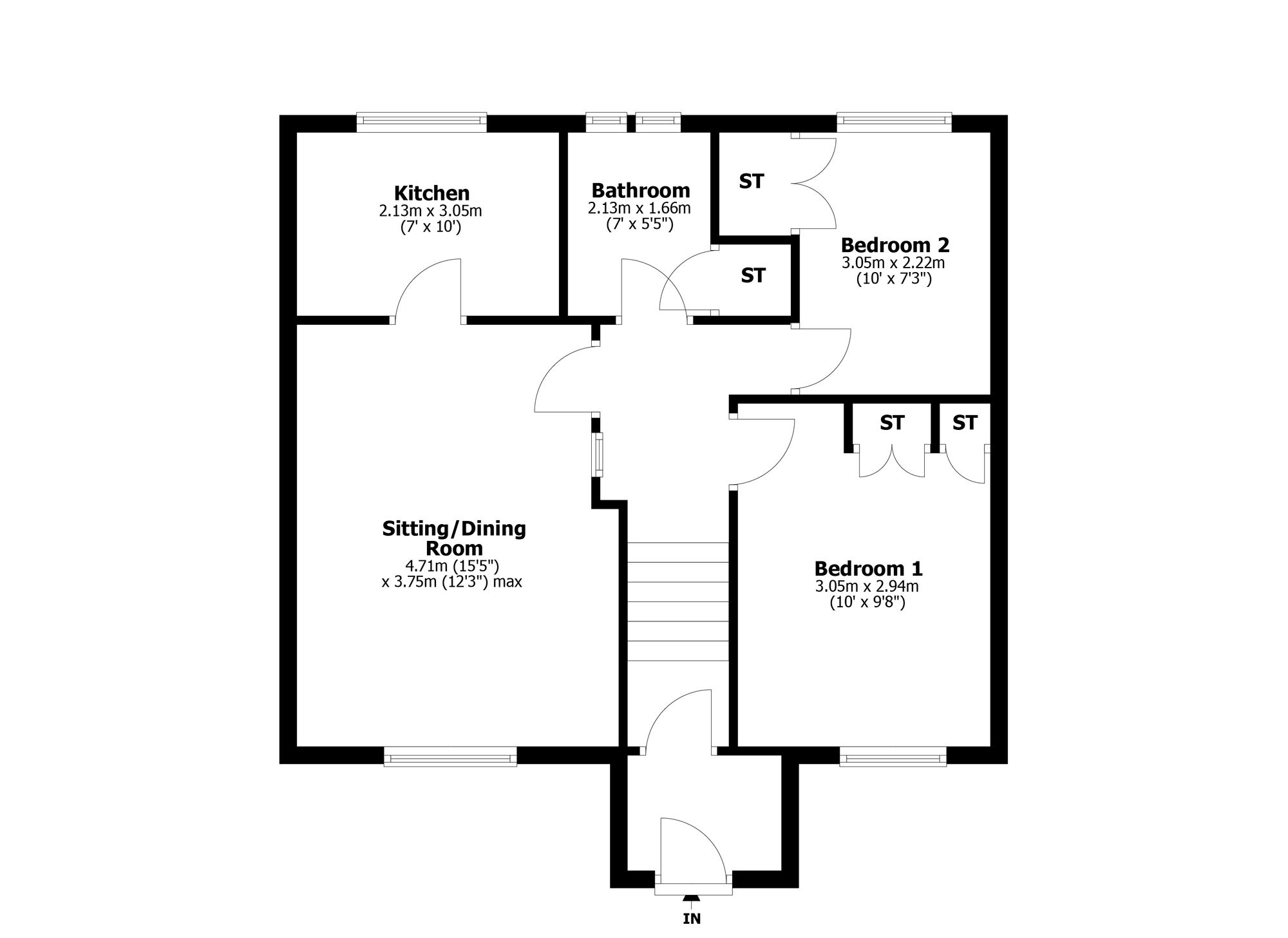19 Dochart Crescent, Falkirk floorplan