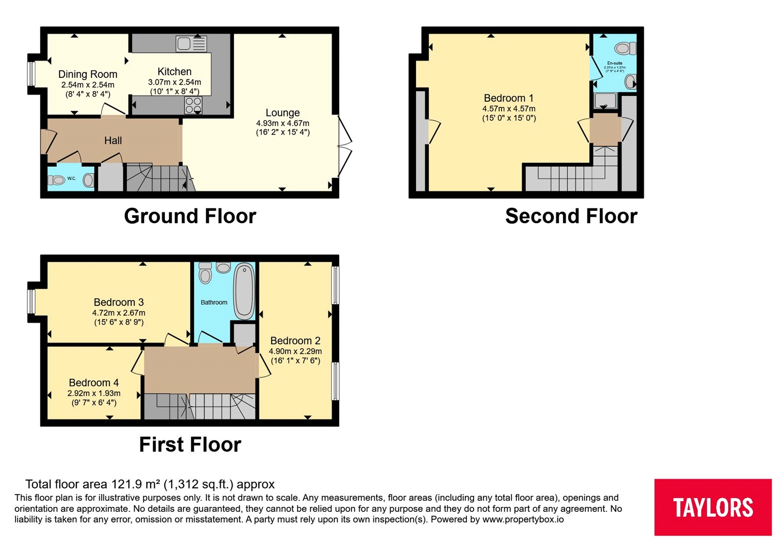 210B,, Sundon Park Road, Bedfordshire floorplan