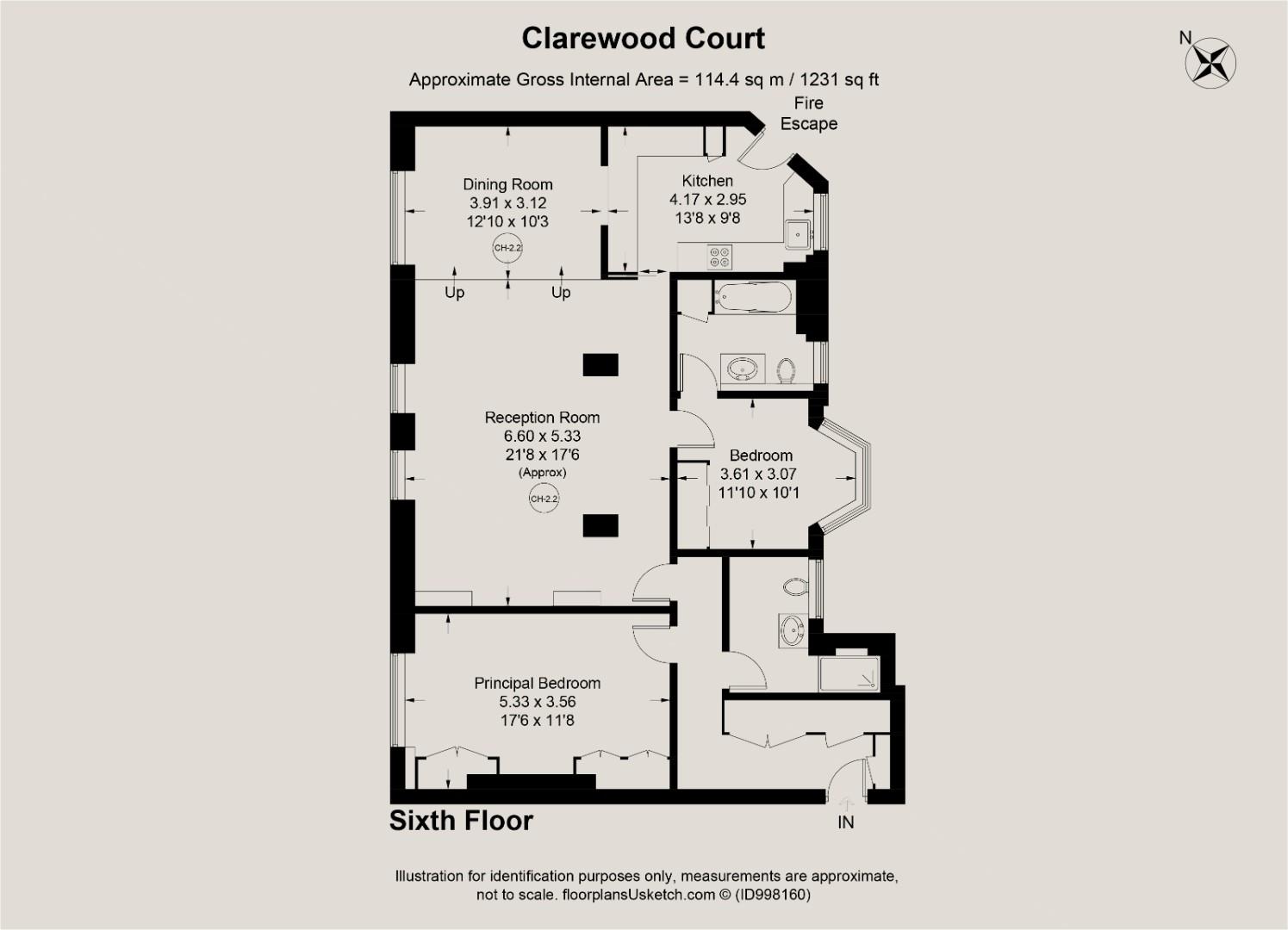 Crawford Street, Marylebone, London W1H, 2 bedroom property for sale