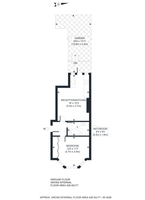 Lyncroft Gardens, London floorplan