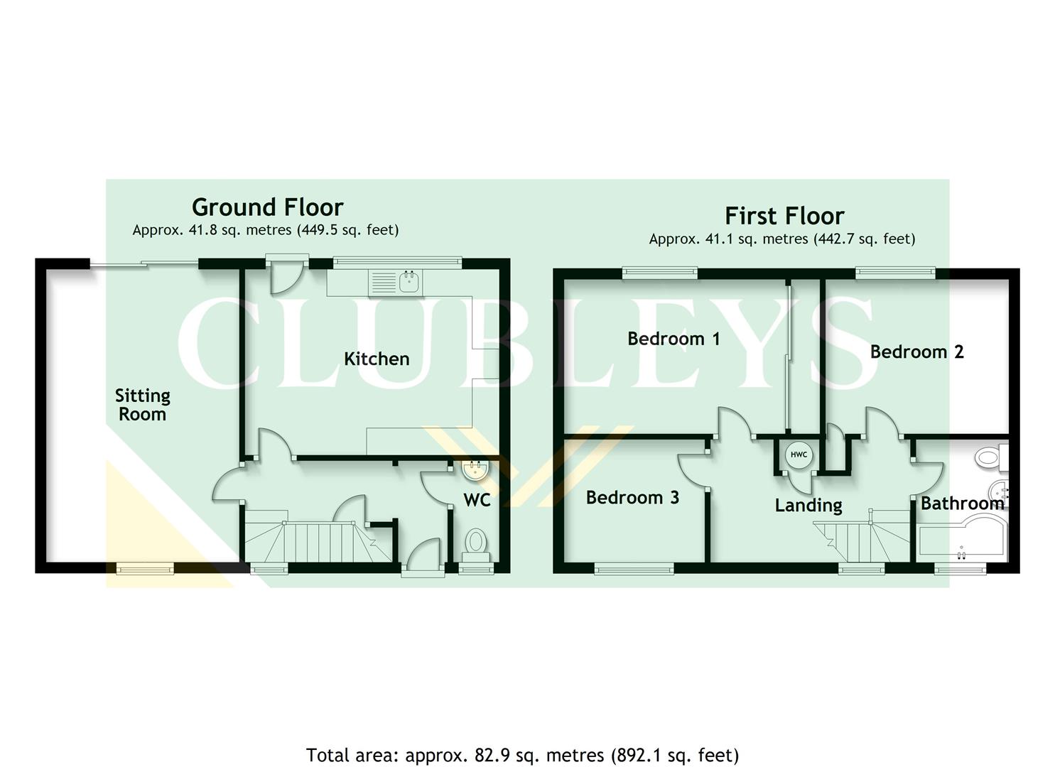 18, Hart Hill Crescent, York floorplan