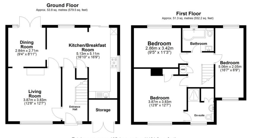 29, Luton Road, Caddington floorplan