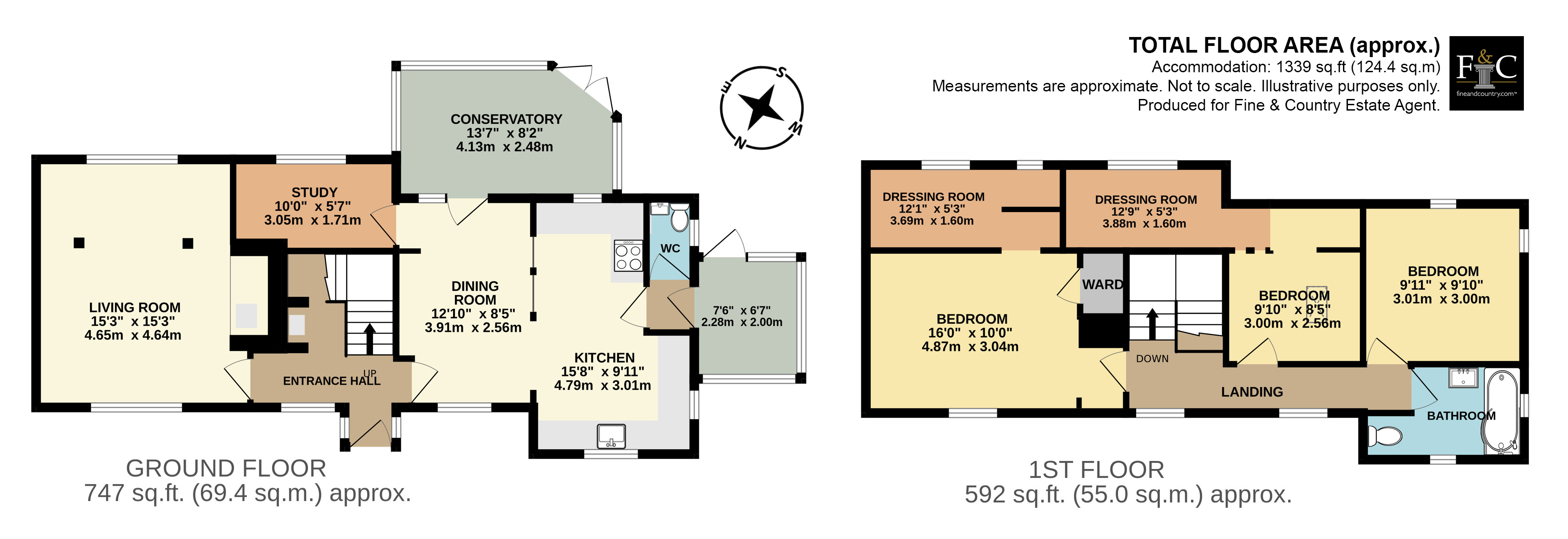 Rose Cottage, Broad Road, Stowmarket floorplan