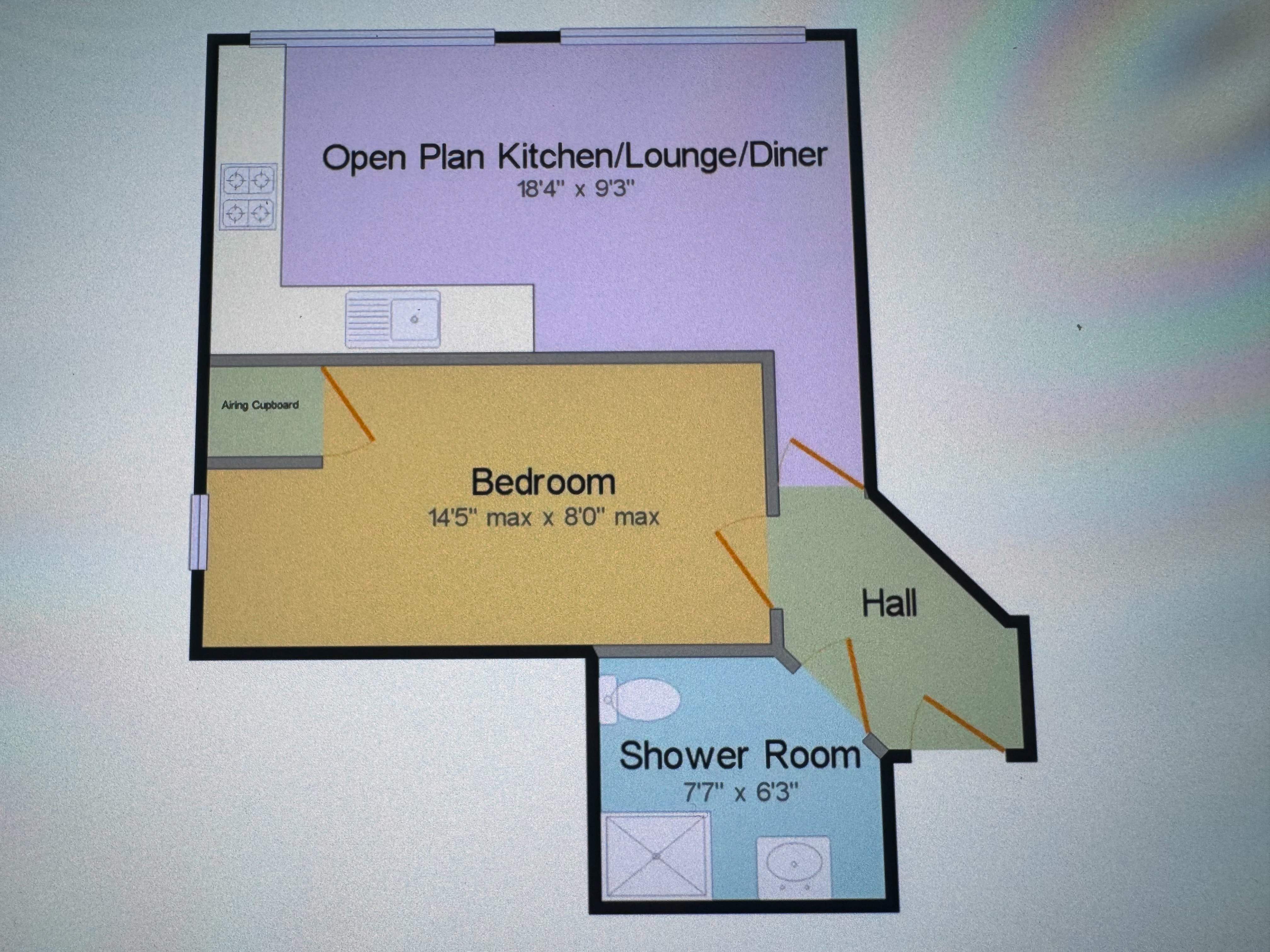 Apartment 12, Albion House, Leicester floorplan