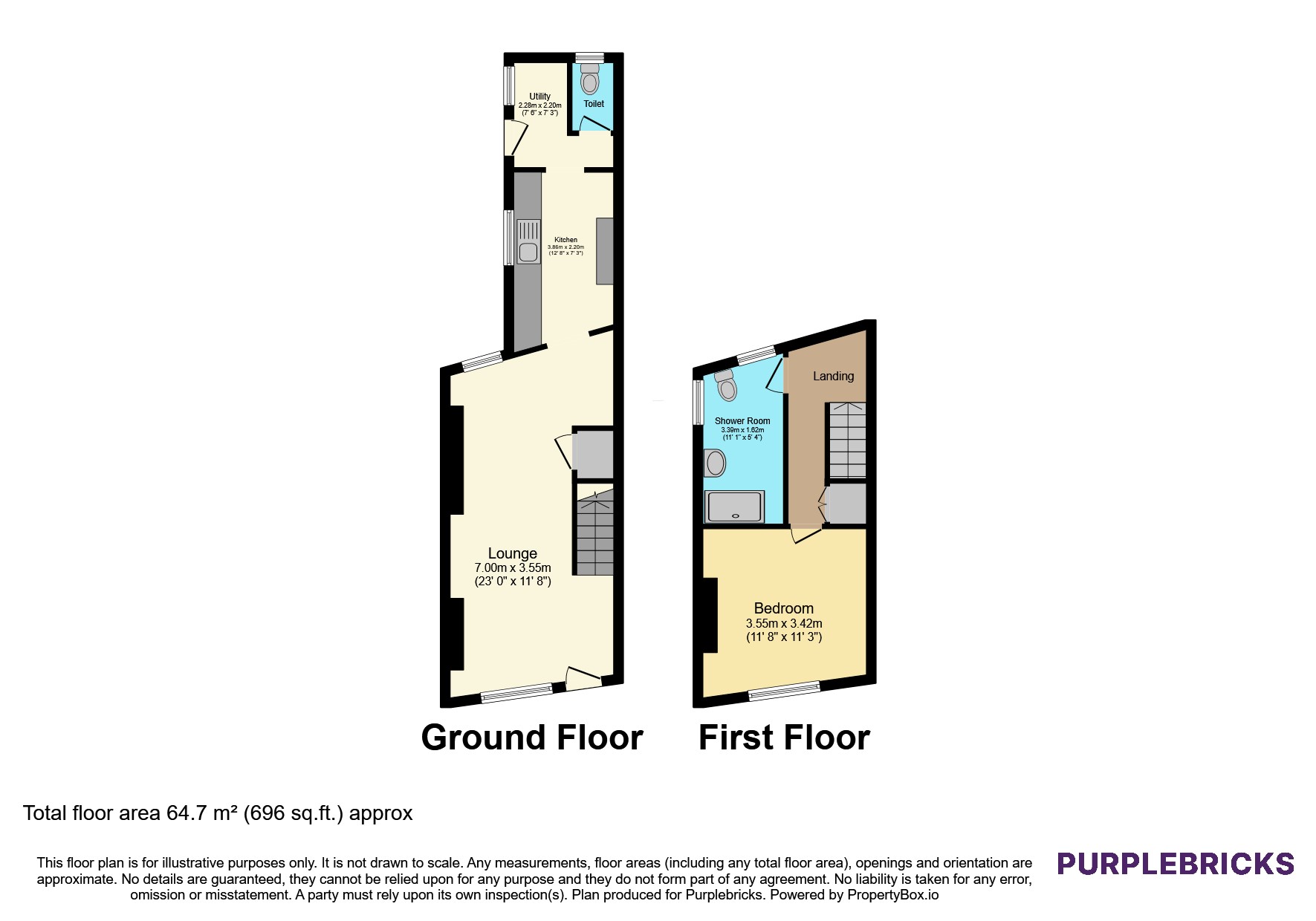 Catherine Street, Swansea floorplan