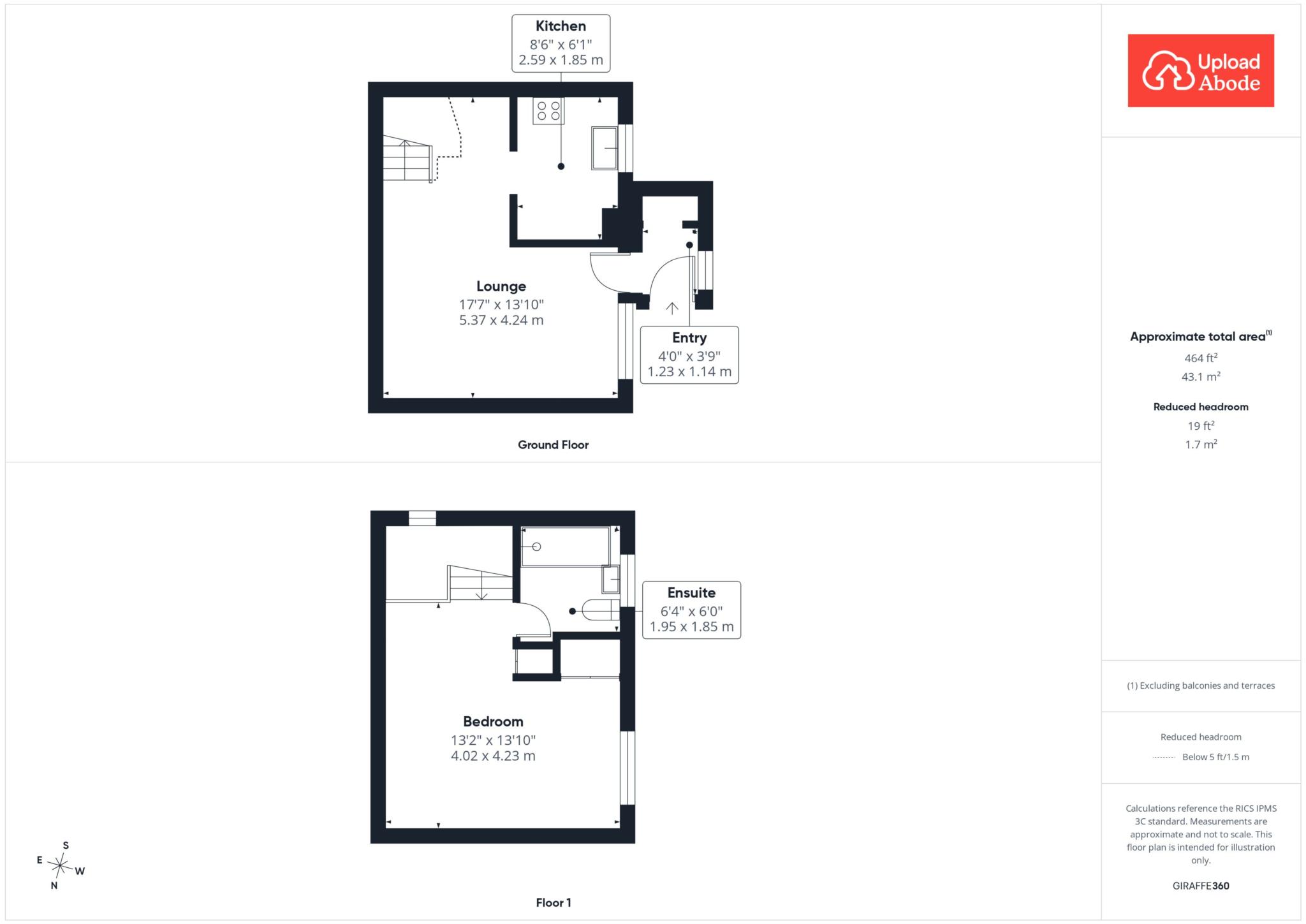 67, Moss Road, Wishaw floorplan