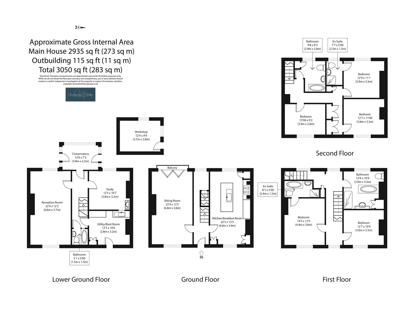 Alma House, 60, Harwich Road, Mistley floorplan
