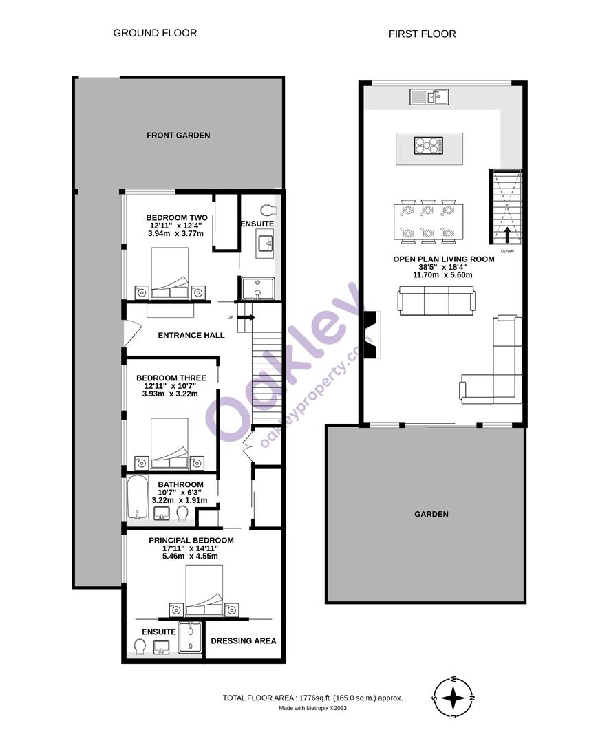 Preston Park Avenue, Brighton BN1, 3 bedroom semidetached house for