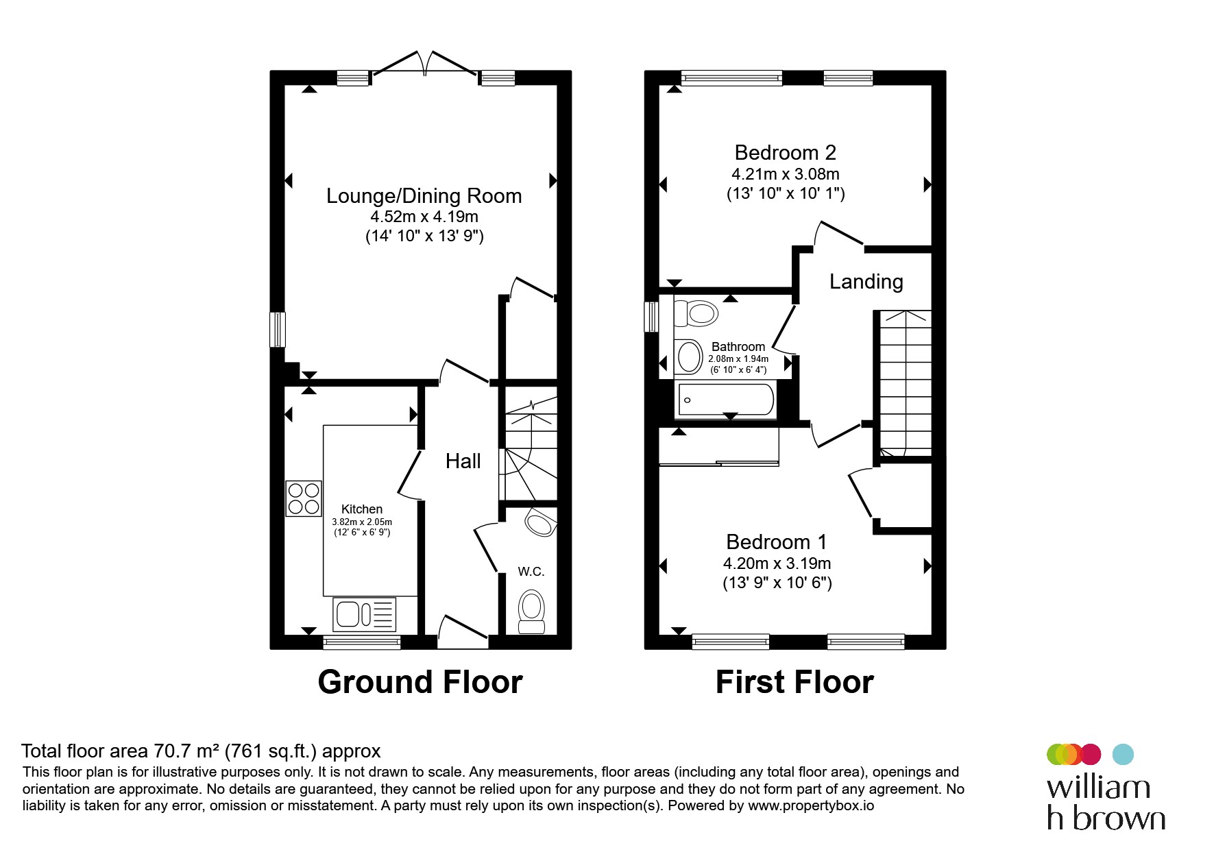 38, Hazelnut Close, March floorplan