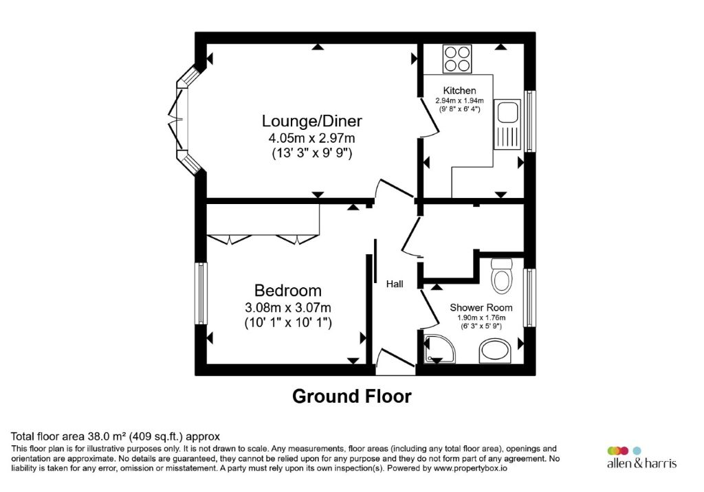 4, Middle Furlong, Didcot floorplan