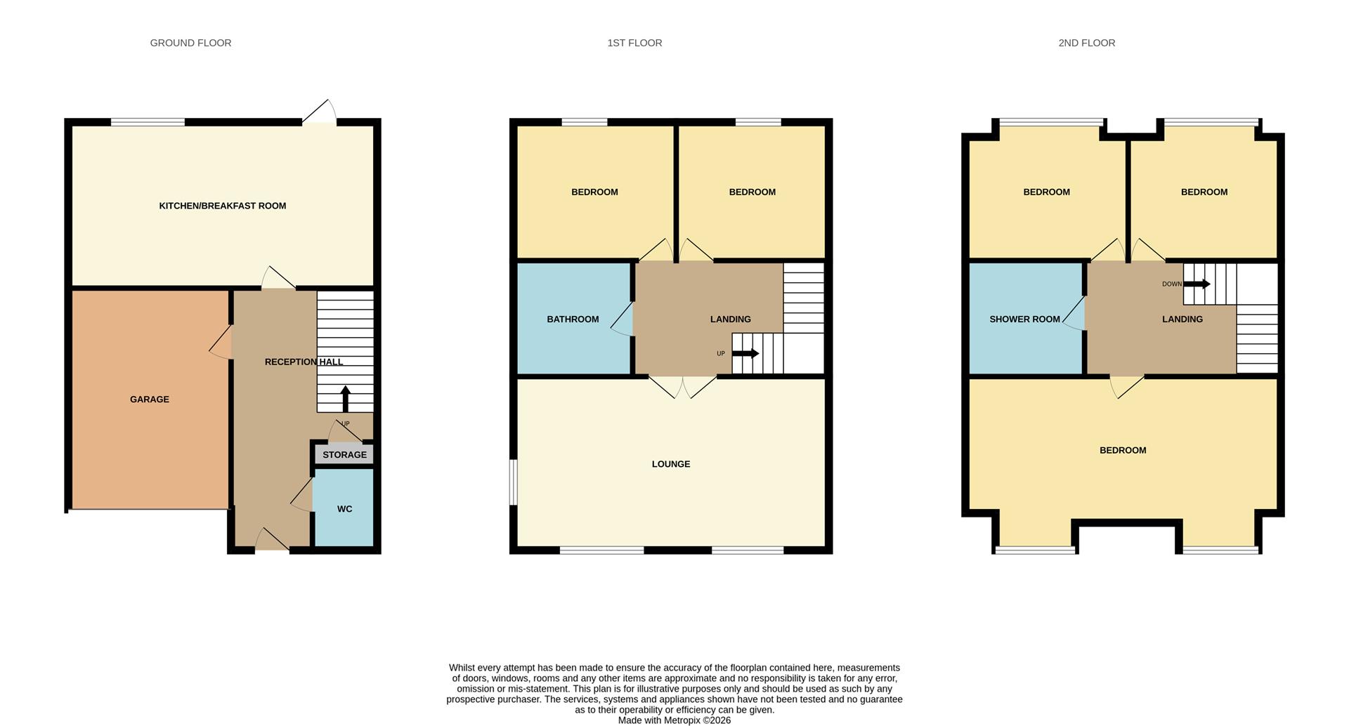 8, Rectory Garth, Rayleigh floorplan