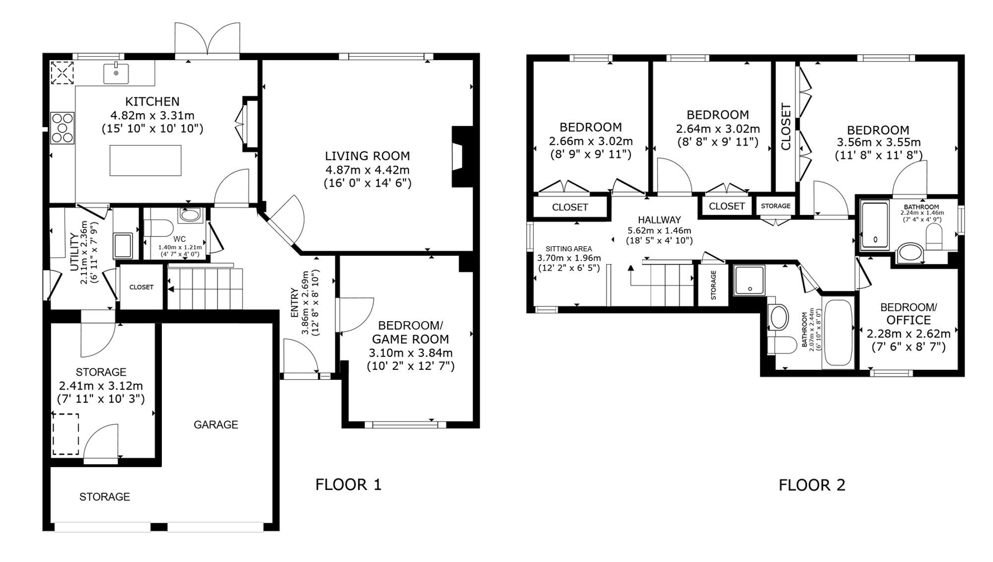 40 Rowan Crescent, Menstrie floorplan