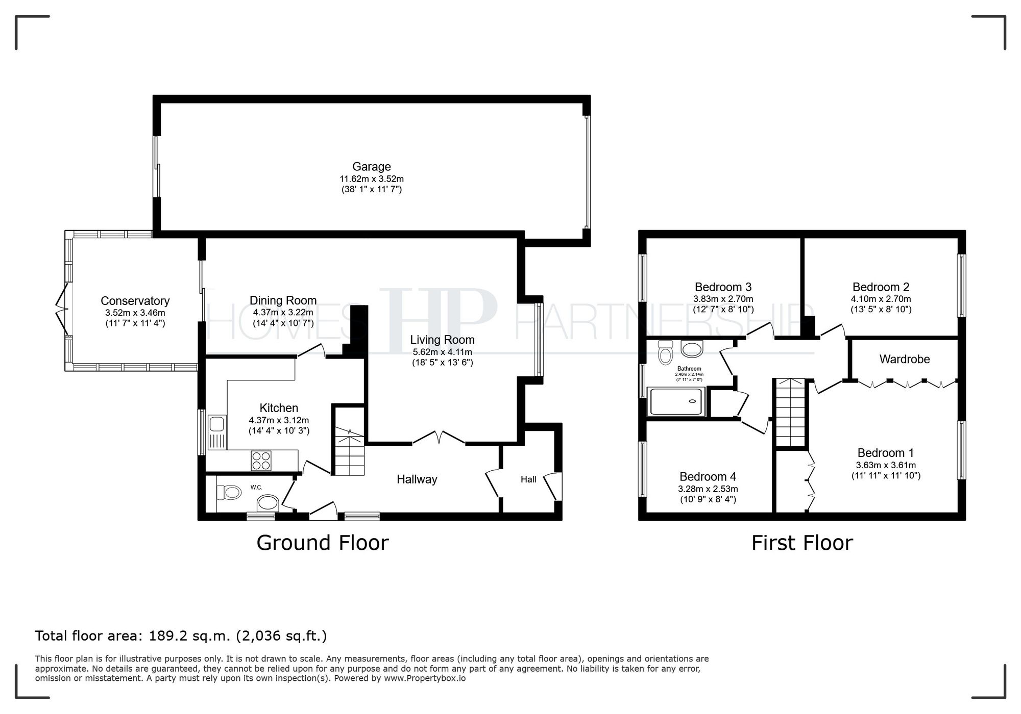 15 Eastwood, Crawley floorplan