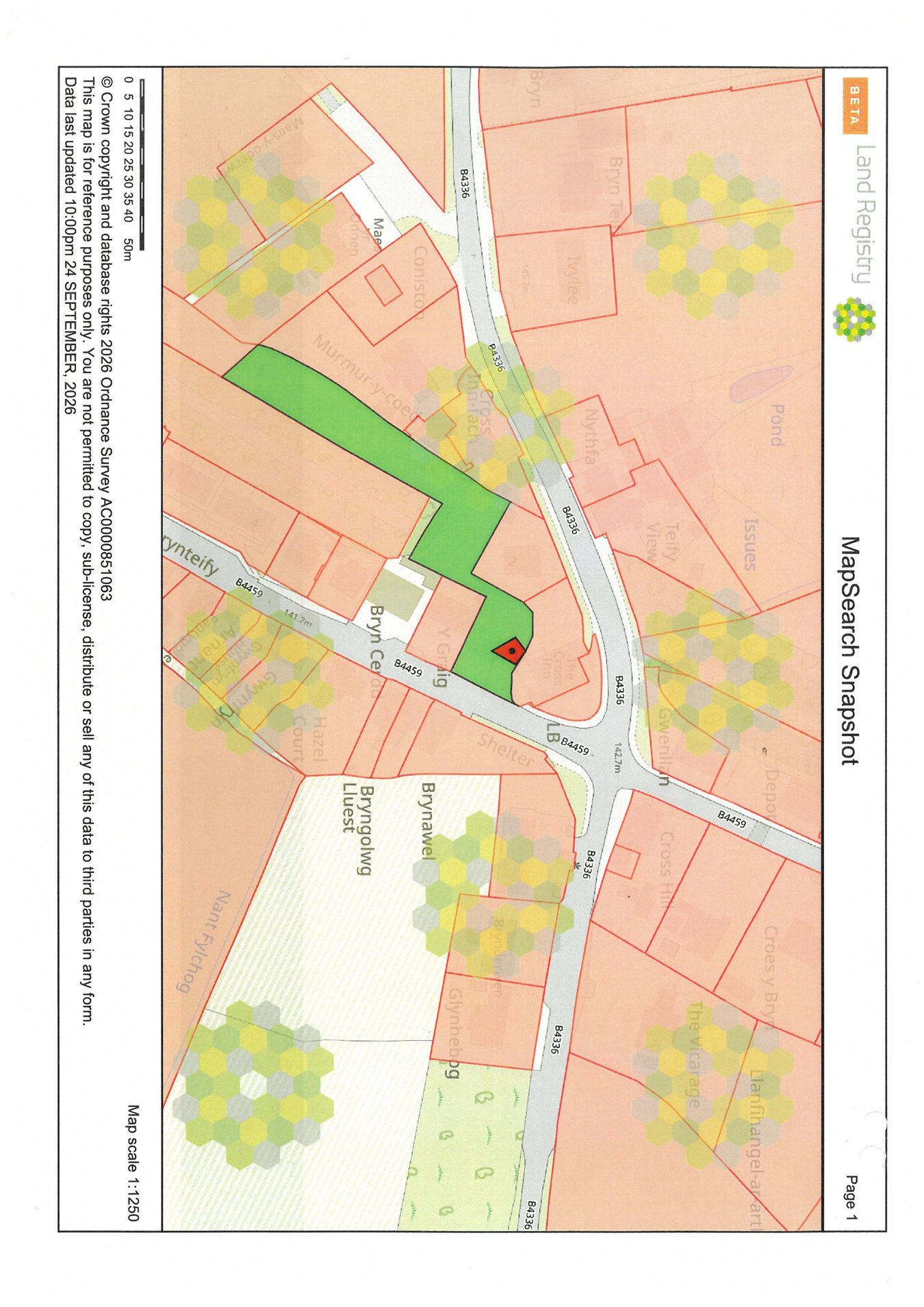 1 Clos Pwll Dwr, Llanfihangel-Ar-Arth, Pencader floorplan