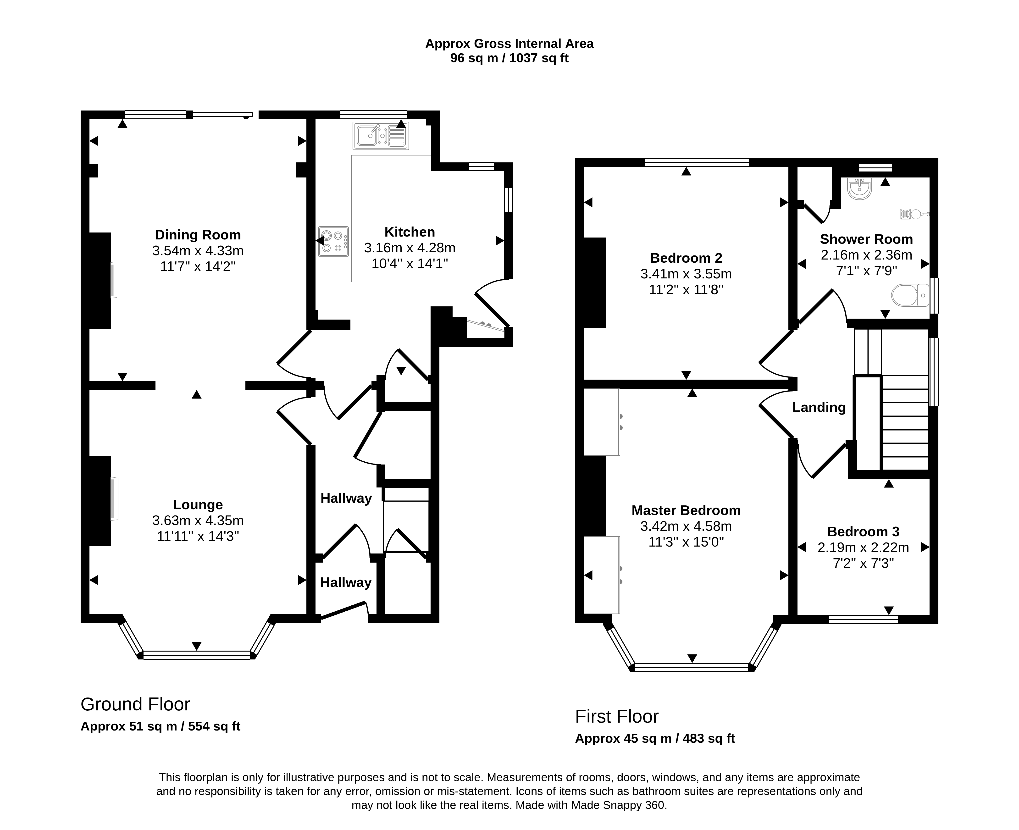 24, Kirton Avenue, Newcastle upon Tyne floorplan
