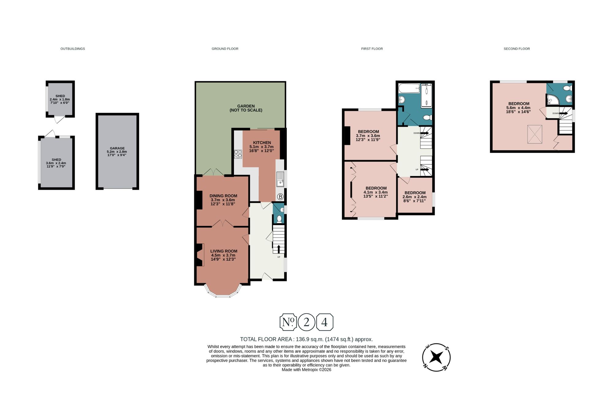 66 Graham Avenue, Brighton floorplan