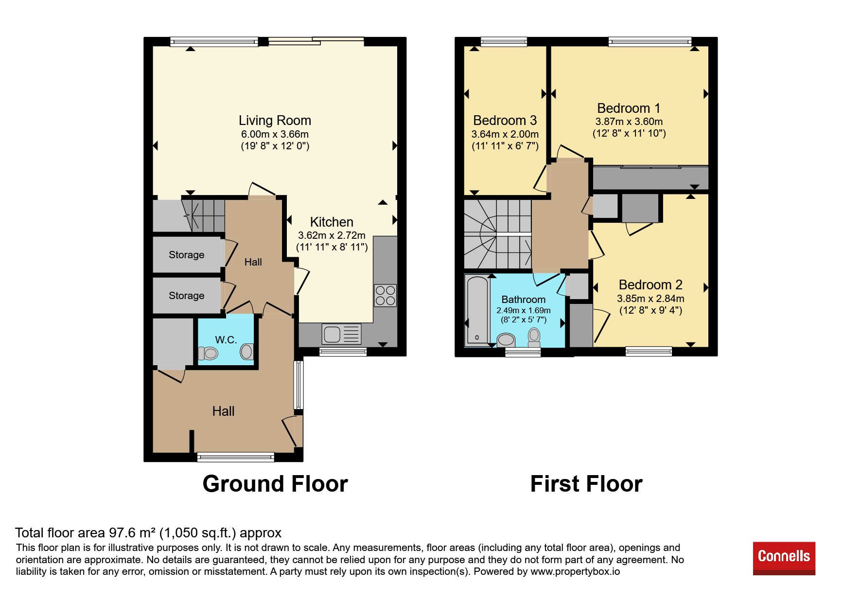 76, Mallory Road, Leamington Spa floorplan