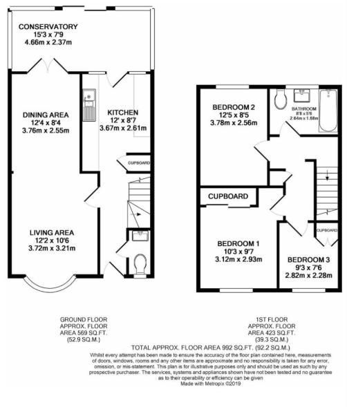 23, Allenby Walk, Kent floorplan
