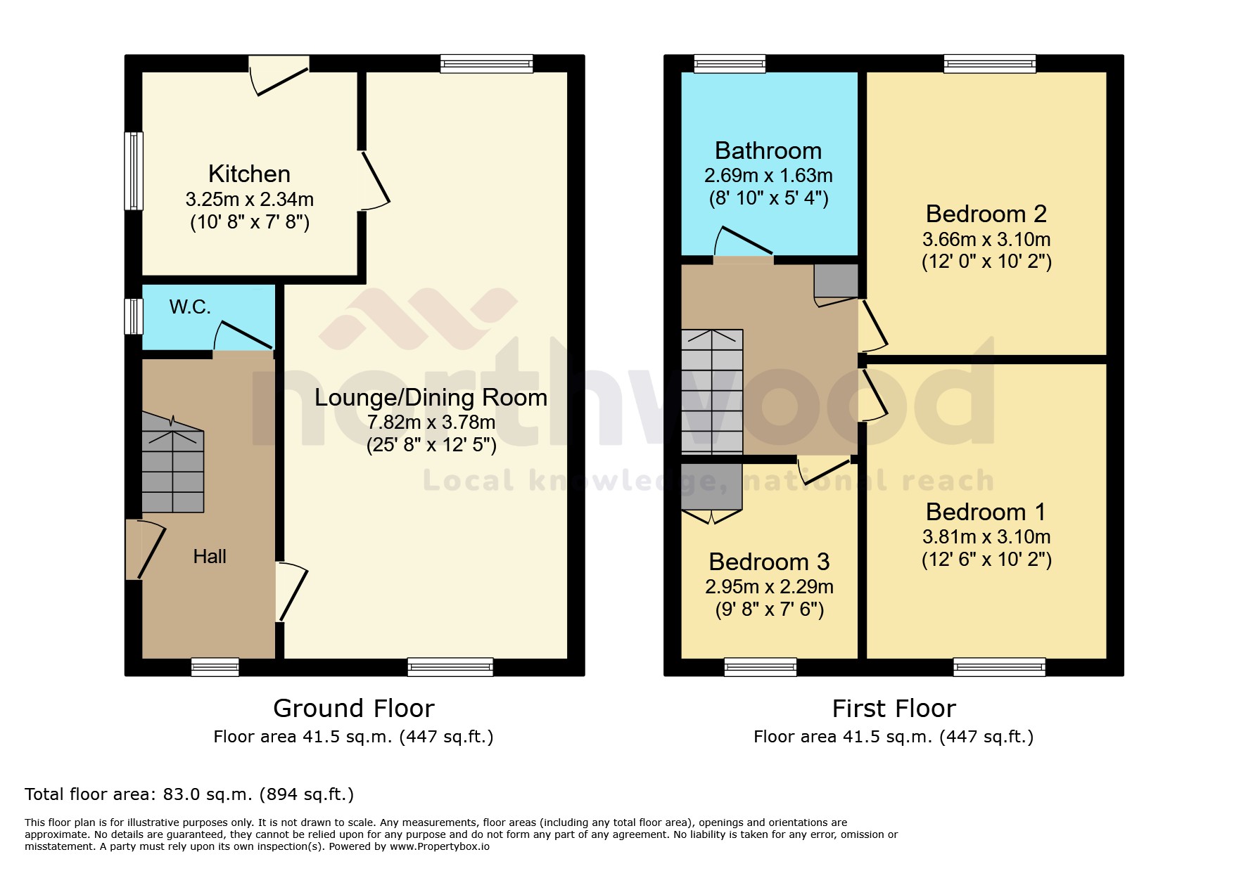 96, Canada Drive, Beverley floorplan