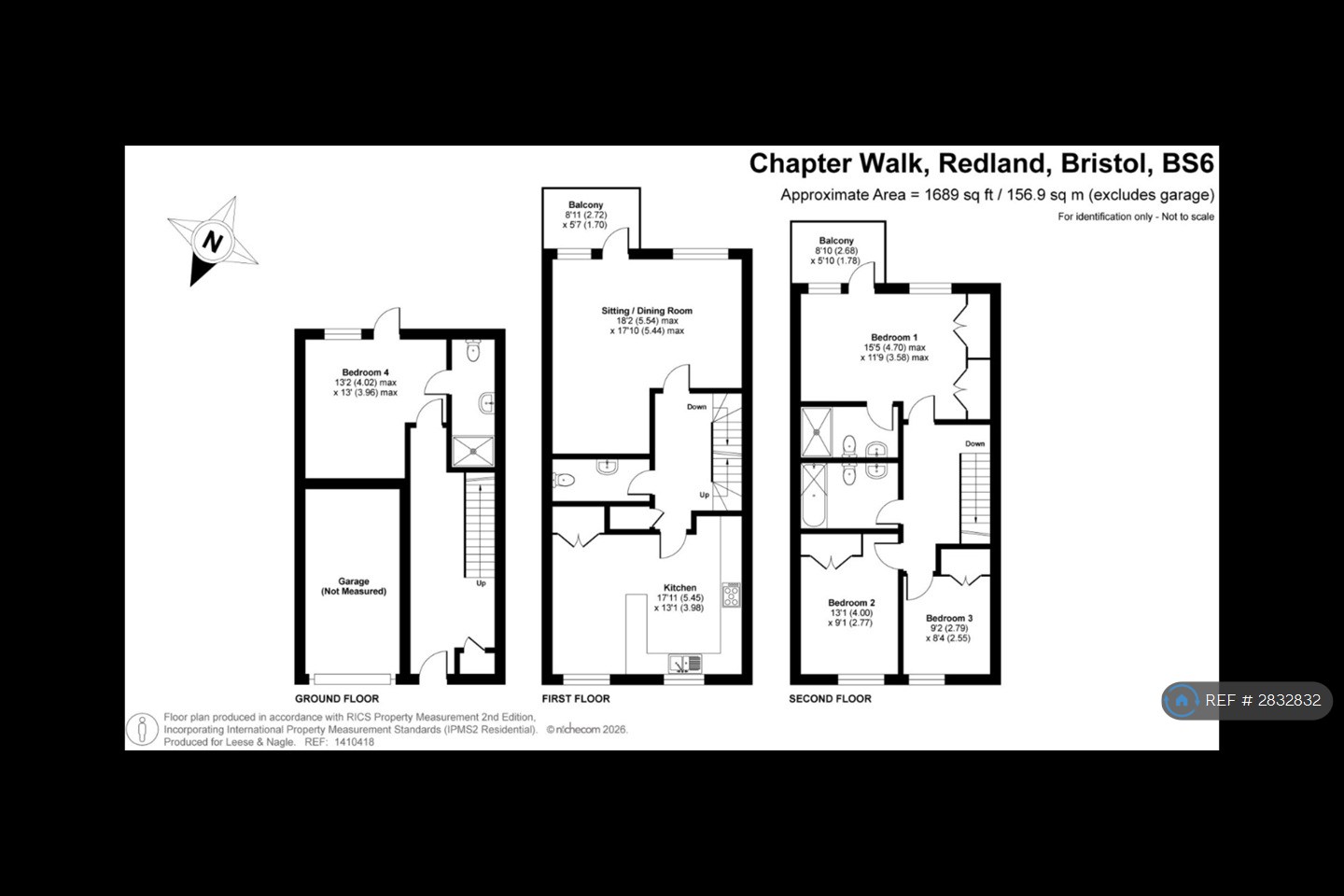 Chapter Walk, Bristol floorplan