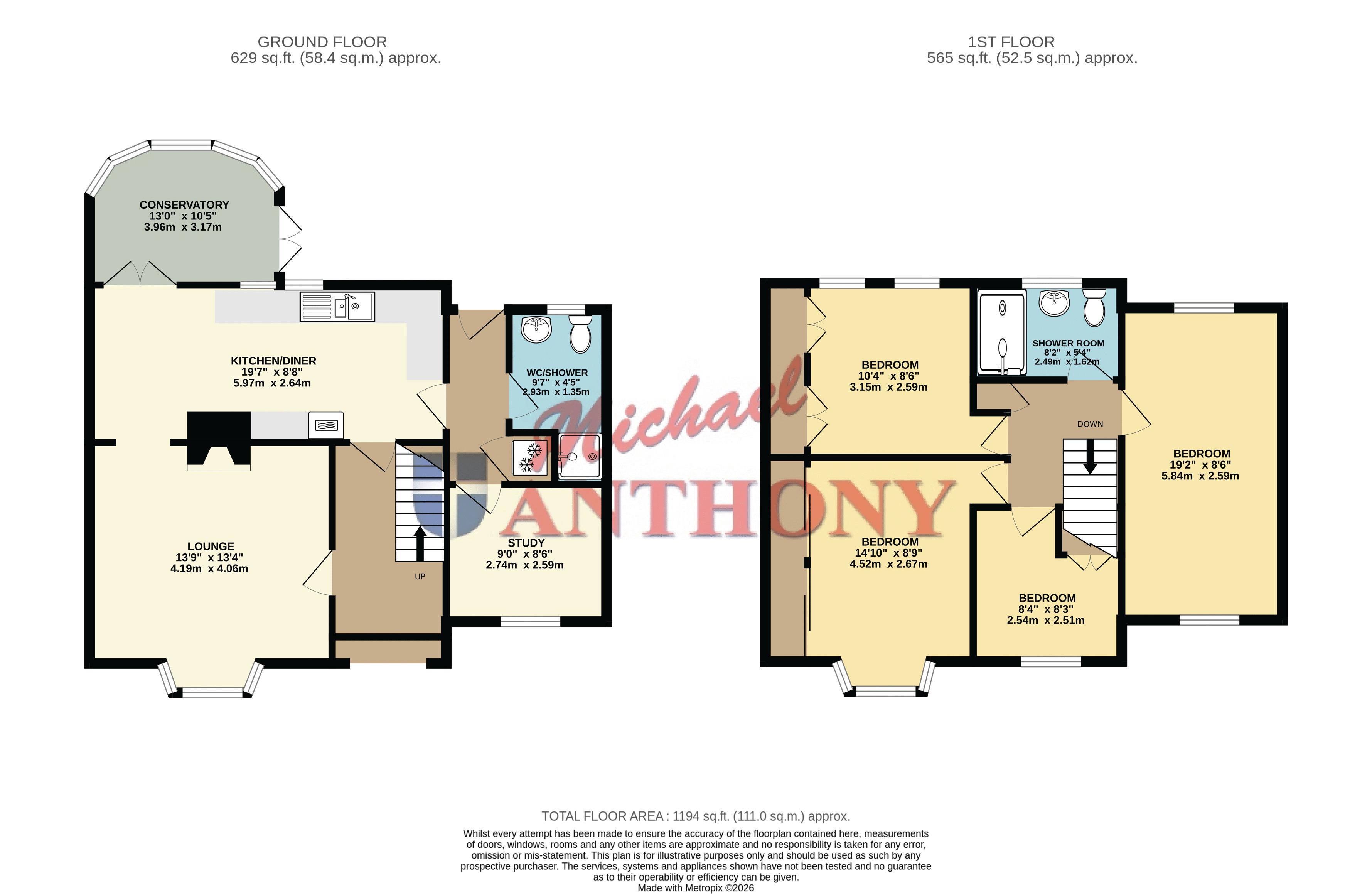 25, St. Georges Road, Milton Keynes floorplan