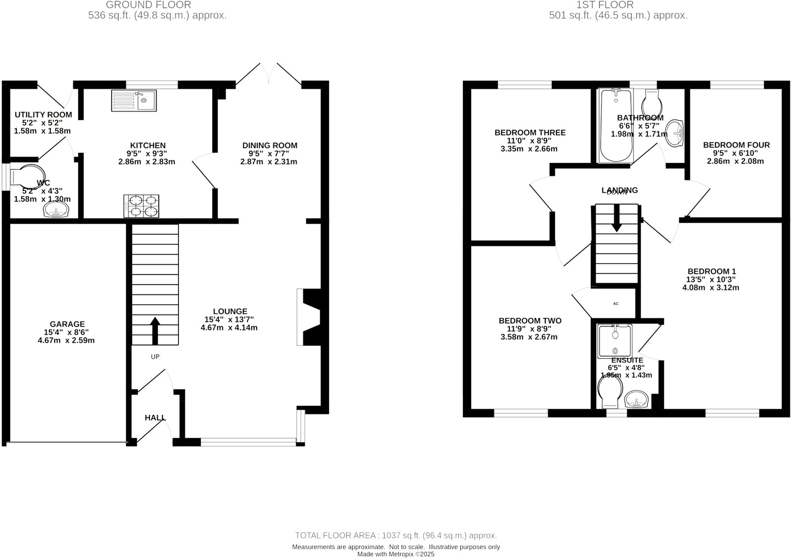 4, Earls Close, Somerset floorplan