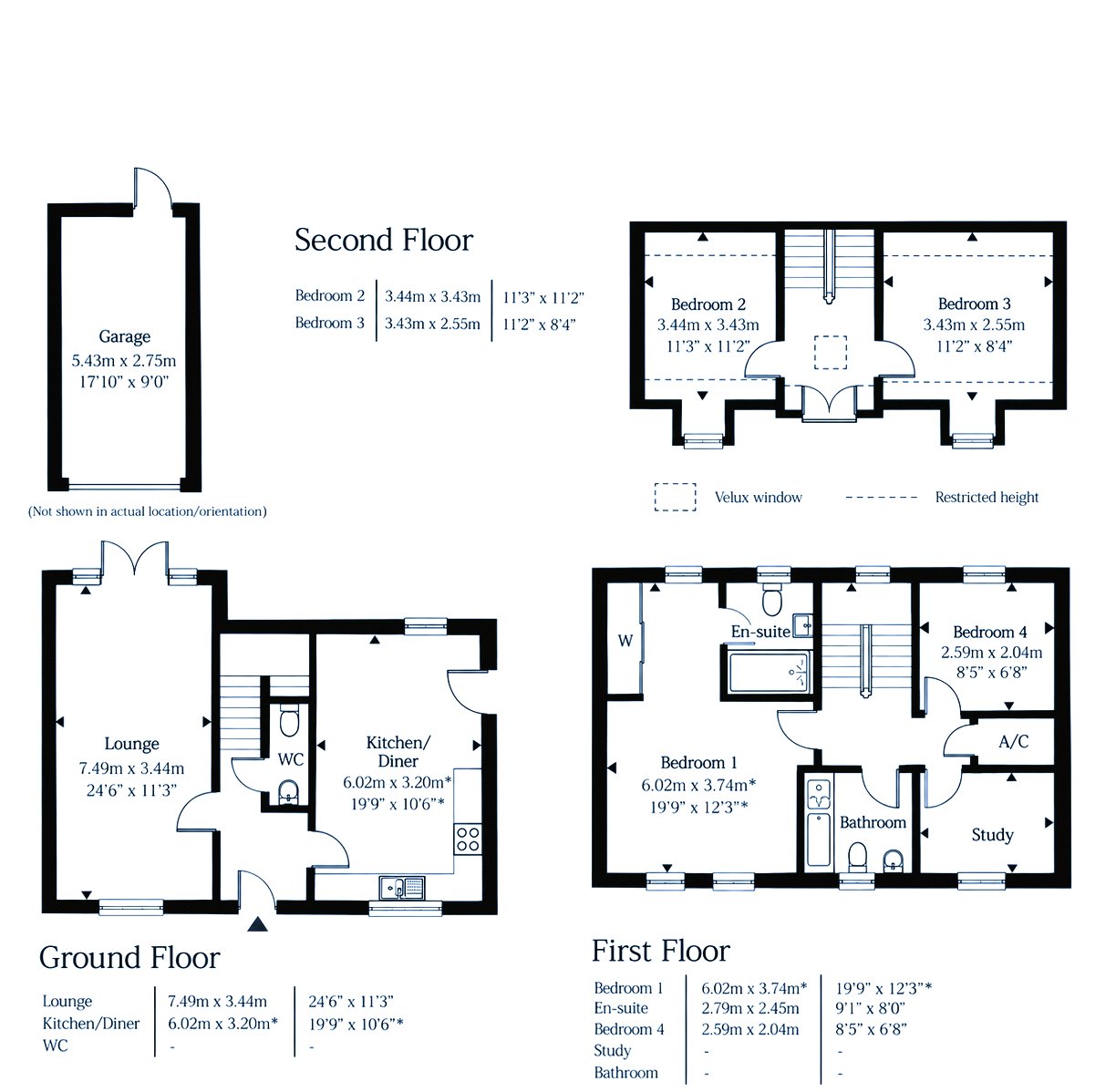 4, Goodwin Drive, Bedfordshire floorplan