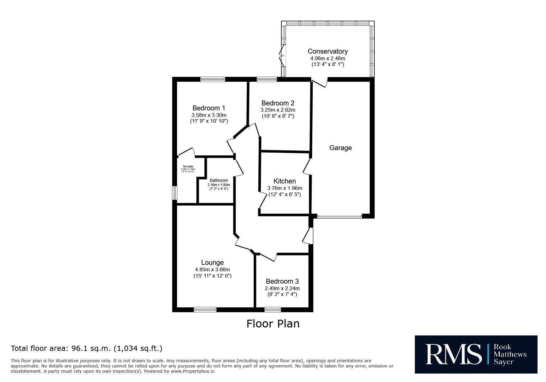 8, The Signals, Morpeth floorplan
