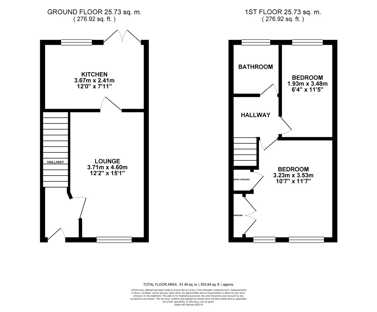 2 Bedrooms Terraced house for sale in Tuppenney Close, Hastings TN35