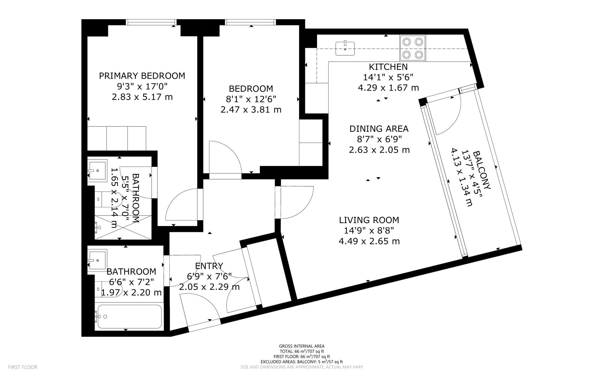 Cremer Street, London floorplan