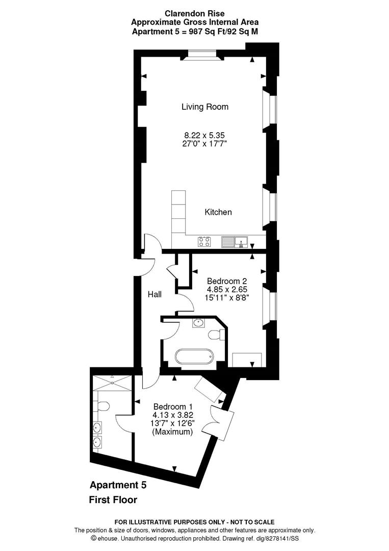 2 Bedrooms Flat for sale in Clarendon Rise, Leamington Spa, Warwickshire CV32