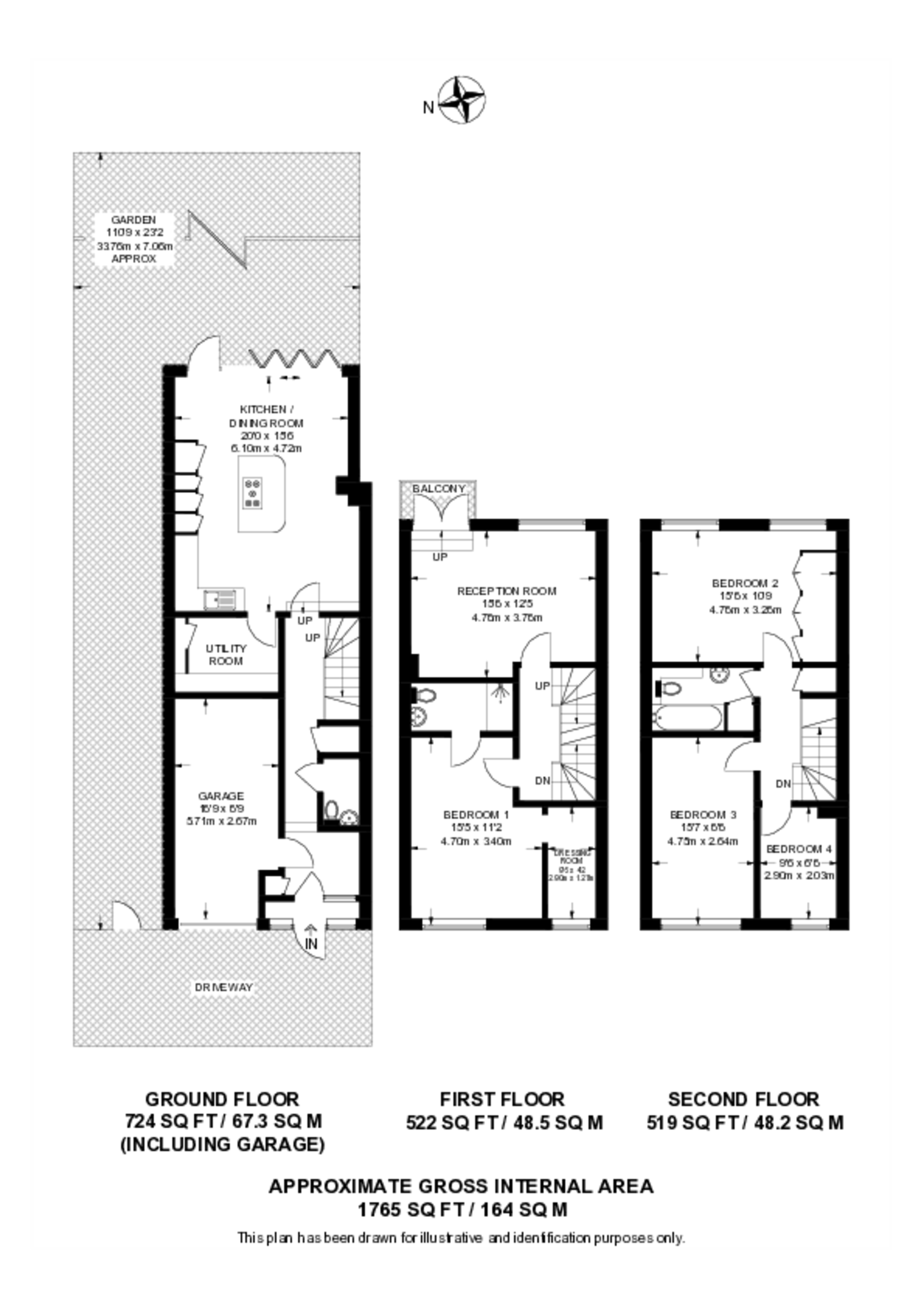 Homefield Road, Bromley floorplan