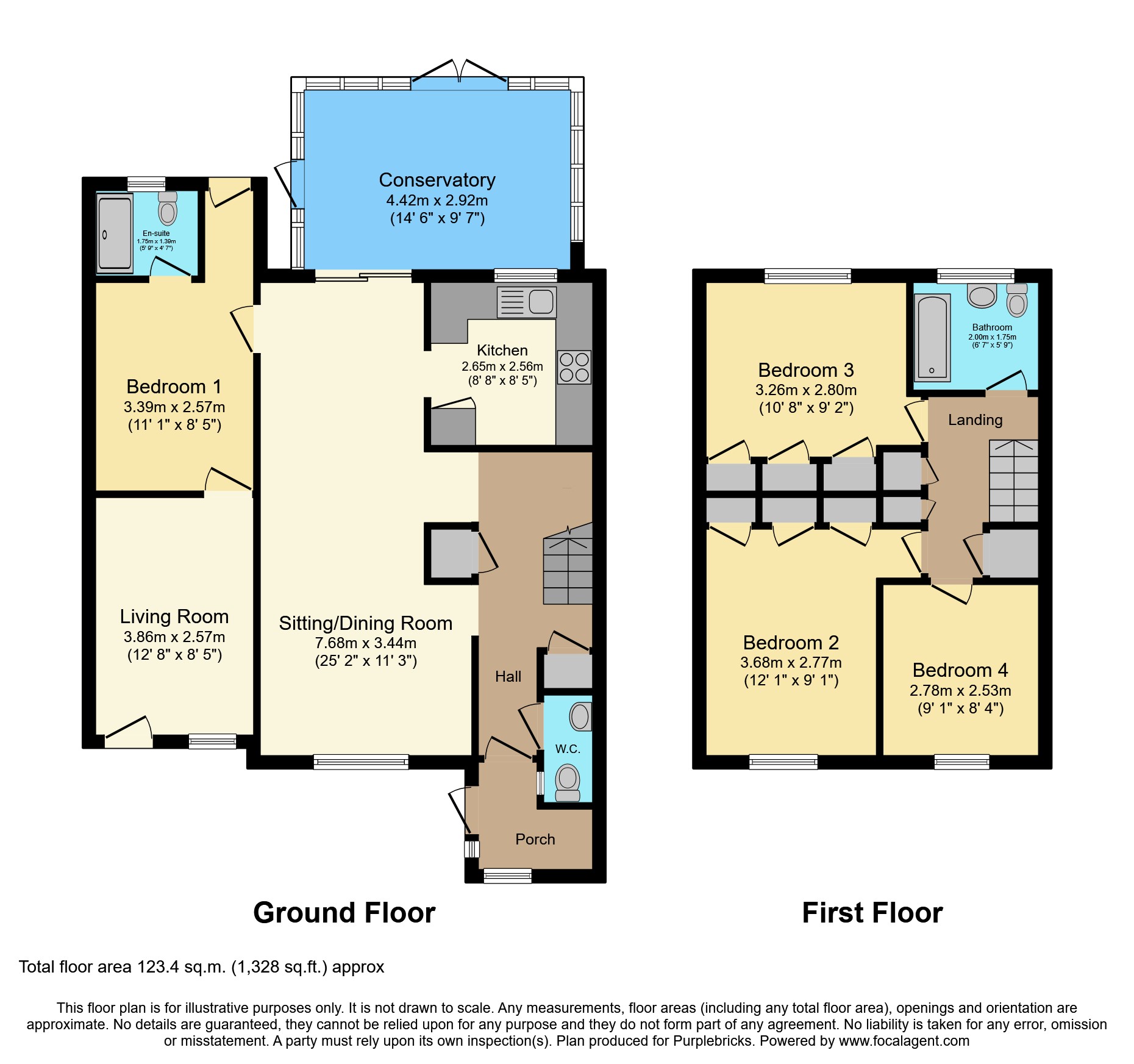 10, York Road, Hungerford floorplan