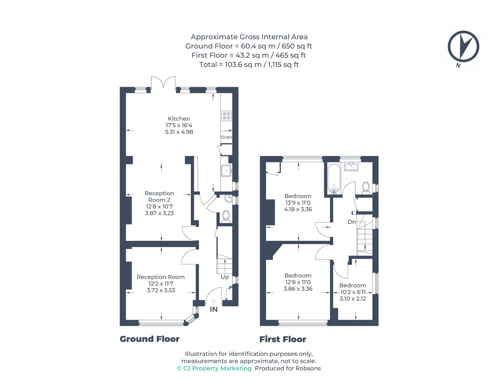 43, Brook Drive, Harrow floorplan