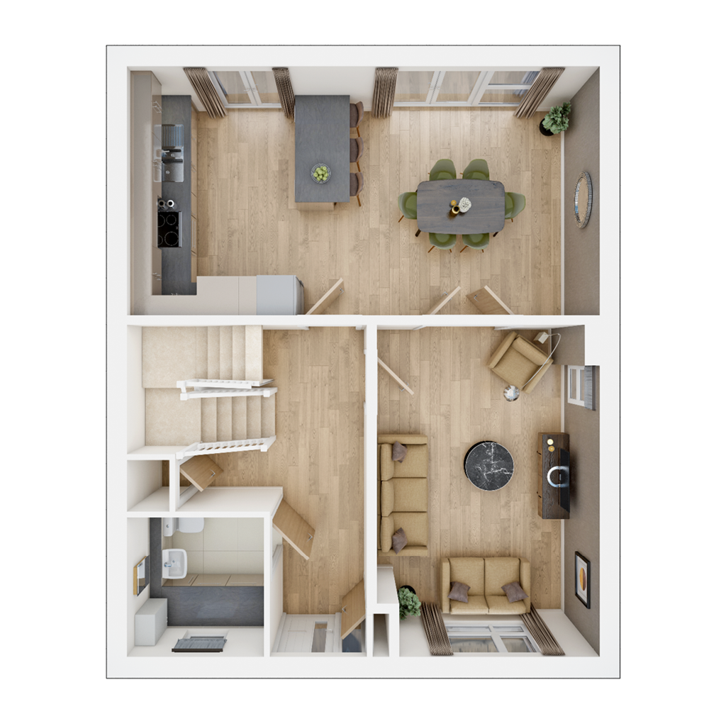 The Henford - Plot 5, Acorn Green, Windmill View, Shifnal floorplan