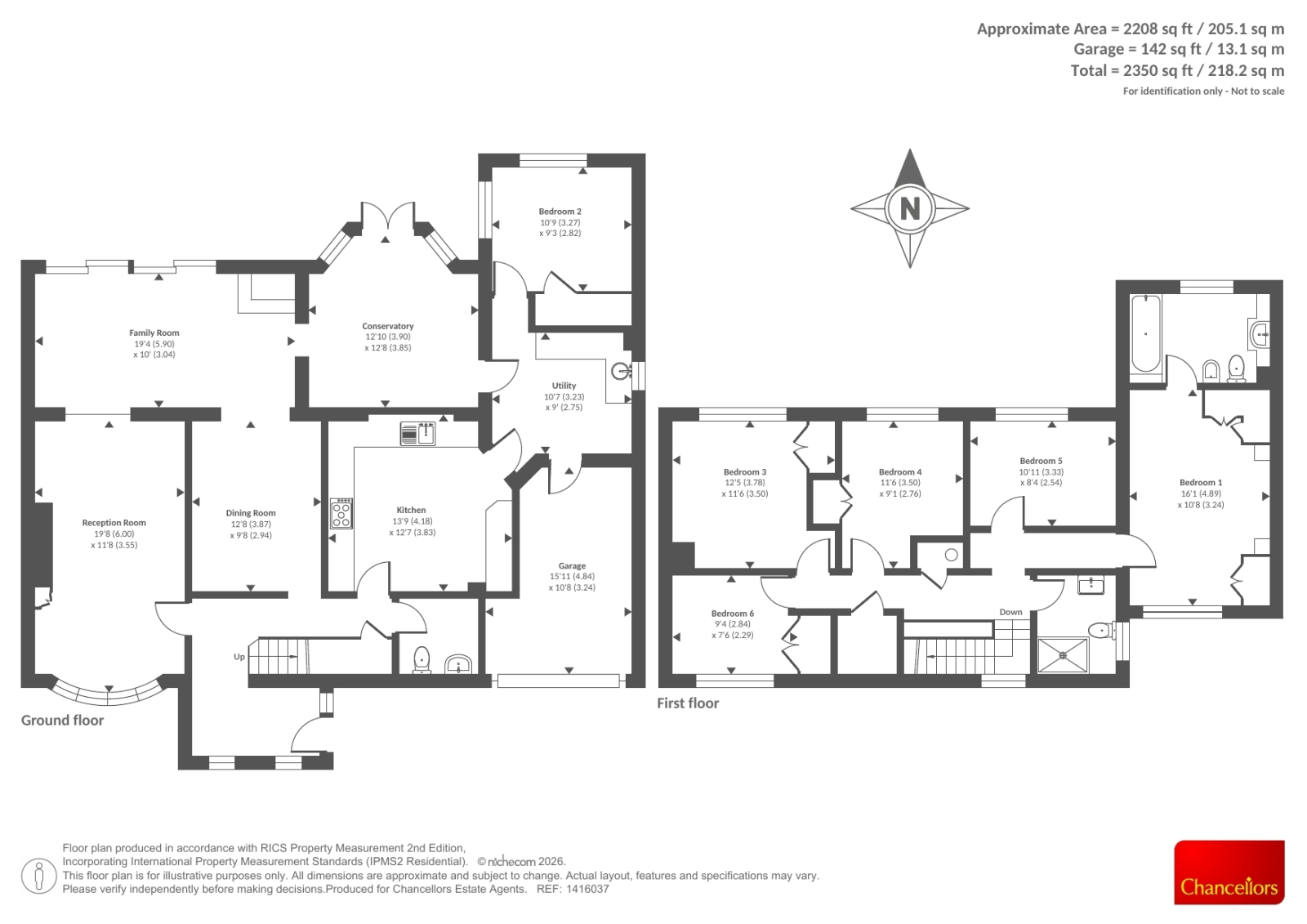 8, Ashdown Close, Bracknell floorplan