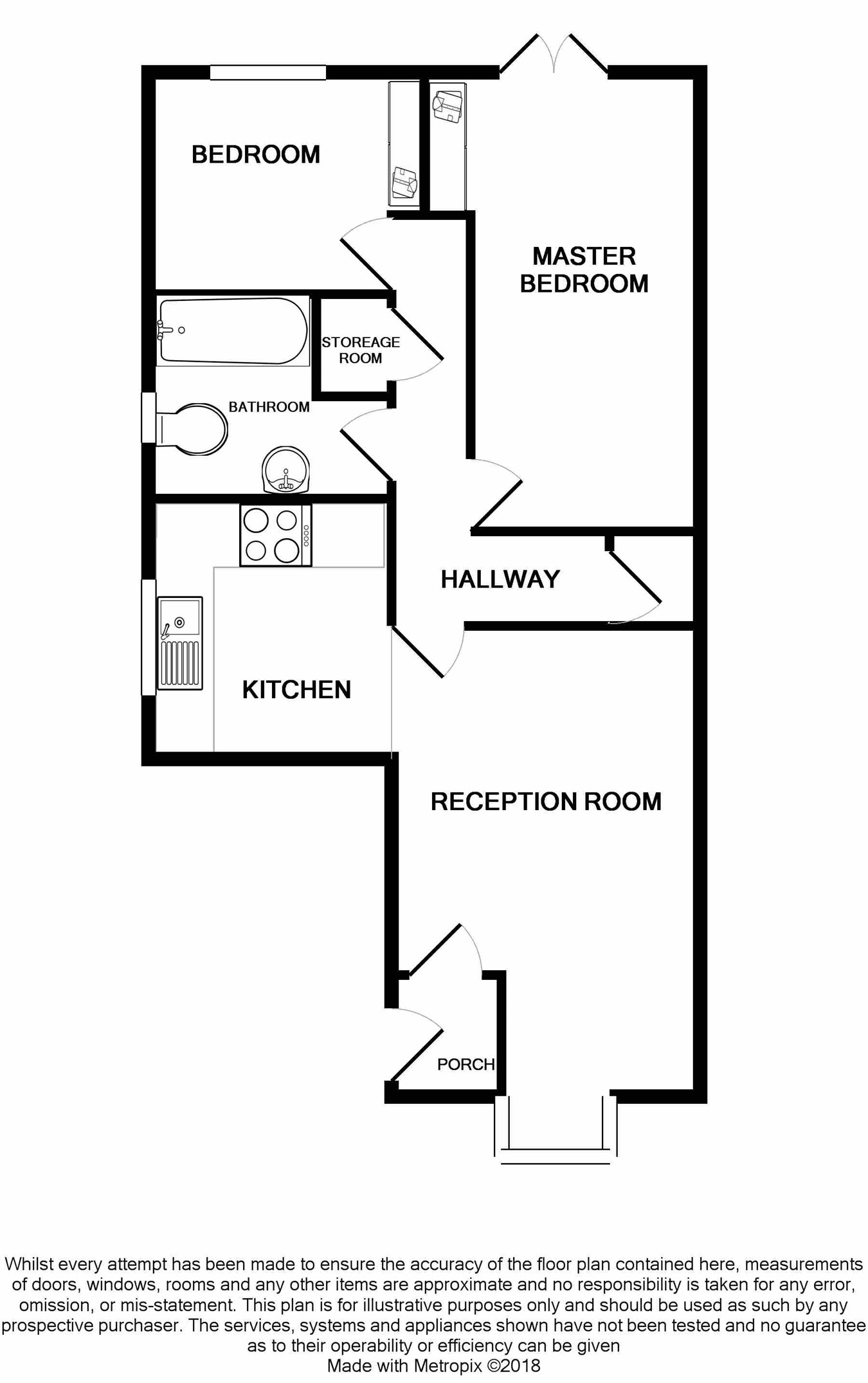 2 Bedrooms Flat to rent in North Street, Ashford TN24