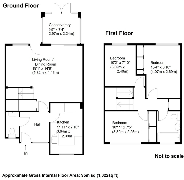 3 Bedrooms Terraced house for sale in Netherby Park, Weybridge, Surrey KT13