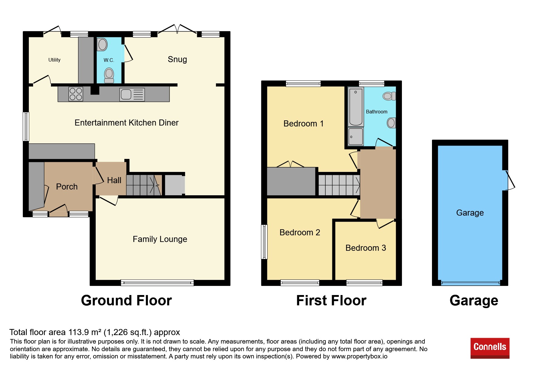 36, Oakshaw Close, Wolverhampton floorplan