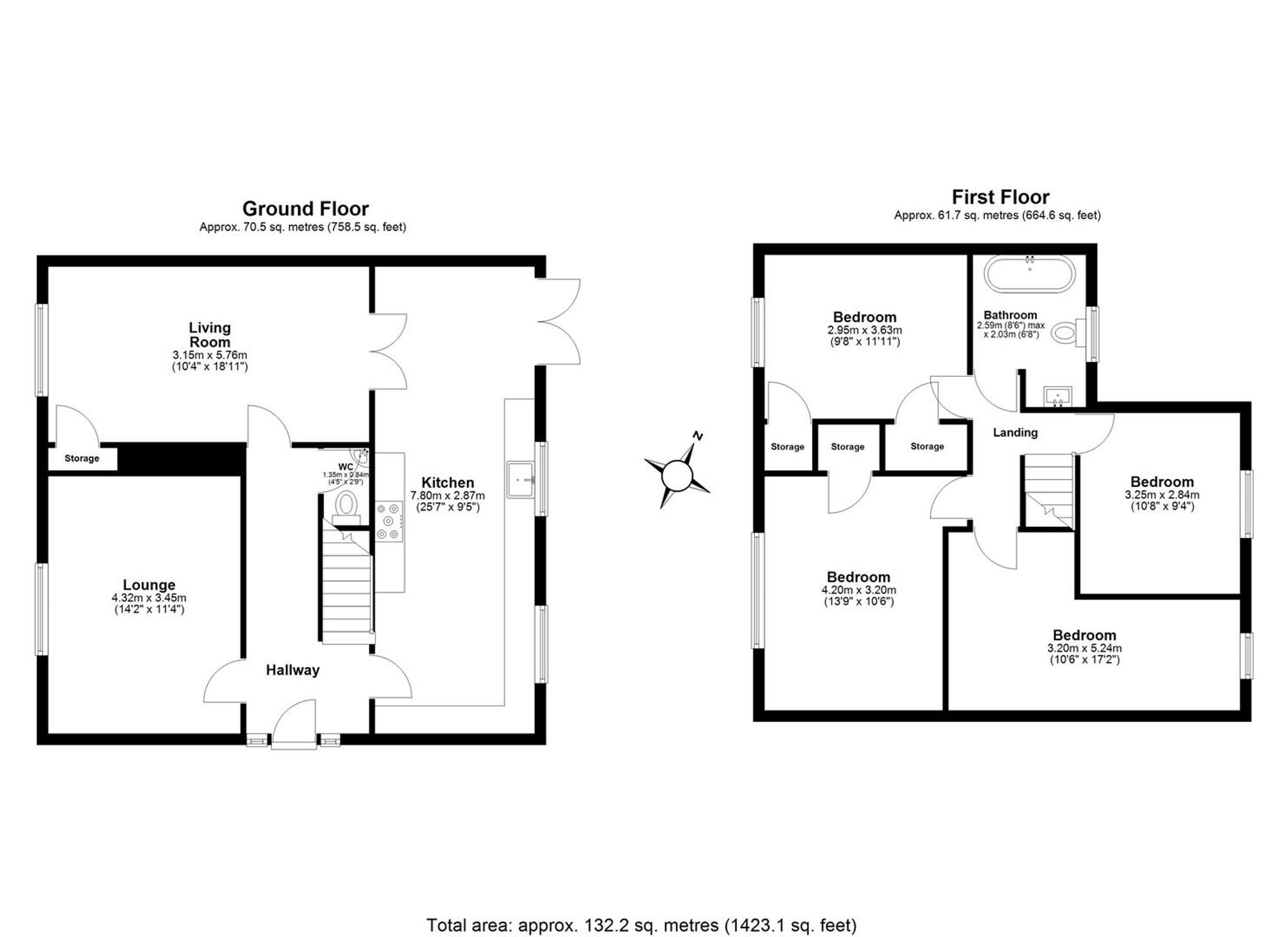 48 Coopers Close, Chigwell floorplan
