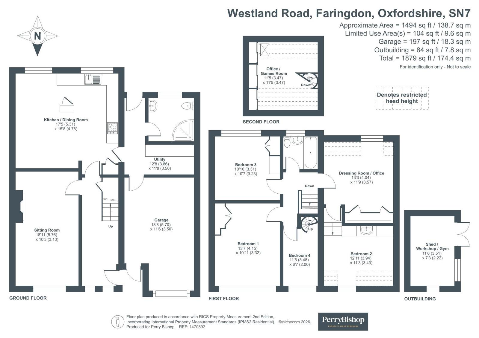 32, Westland Road, Oxfordshire floorplan
