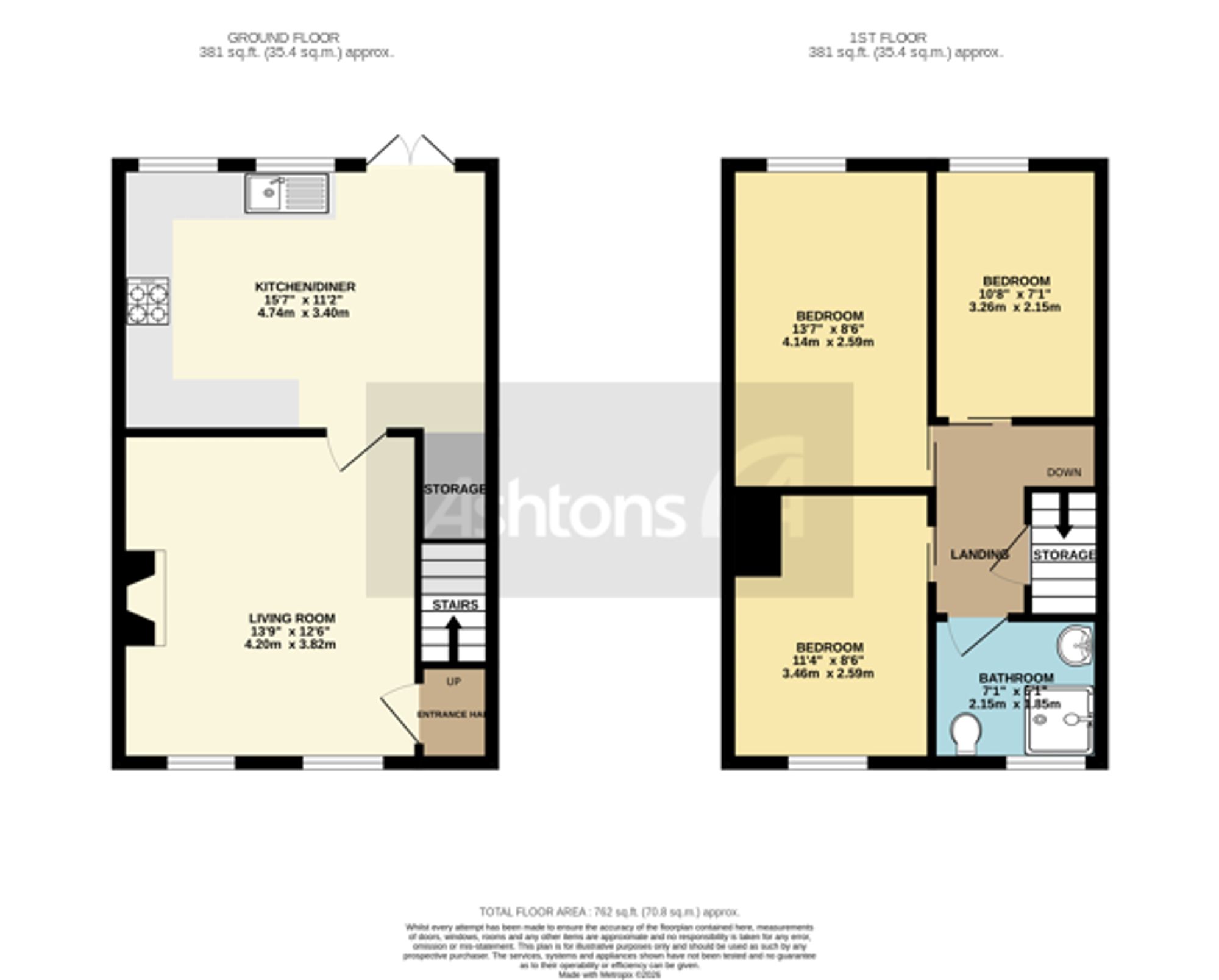 93 Hurst Street, Leigh floorplan