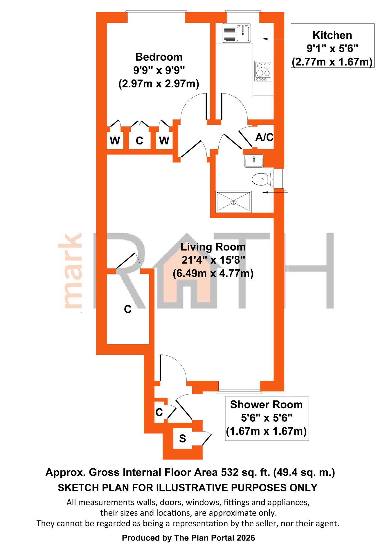 129, Acorn Drive, Wokingham floorplan