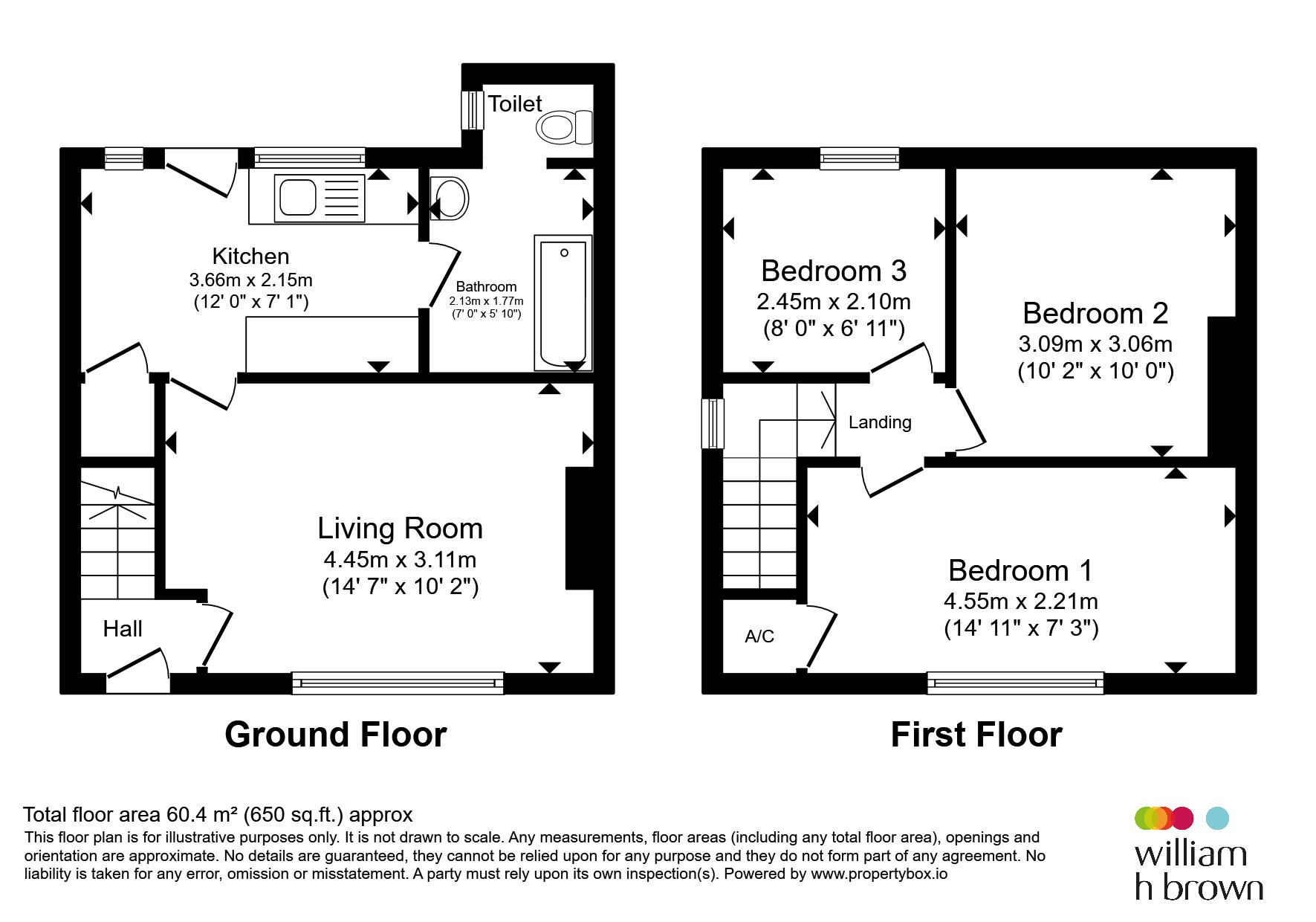 52, Princess Avenue, Doncaster floorplan