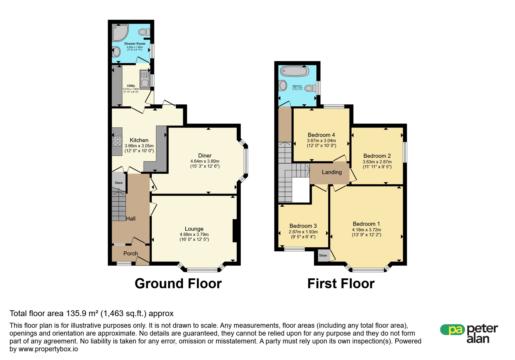 Salisbury Road, Maesteg floorplan