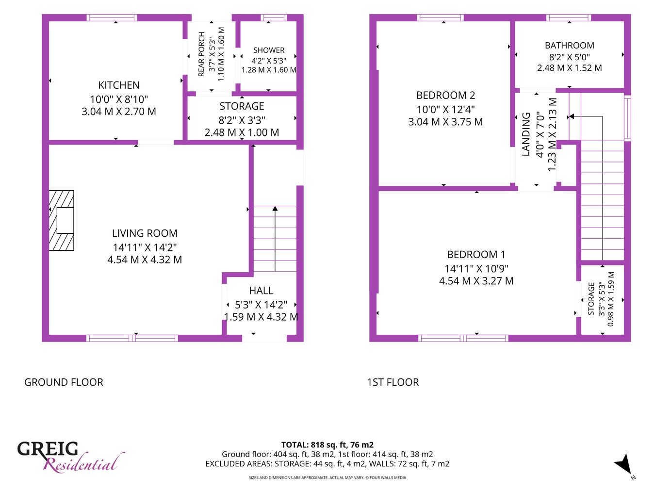 41, Bruce Street, Kilmarnock floorplan