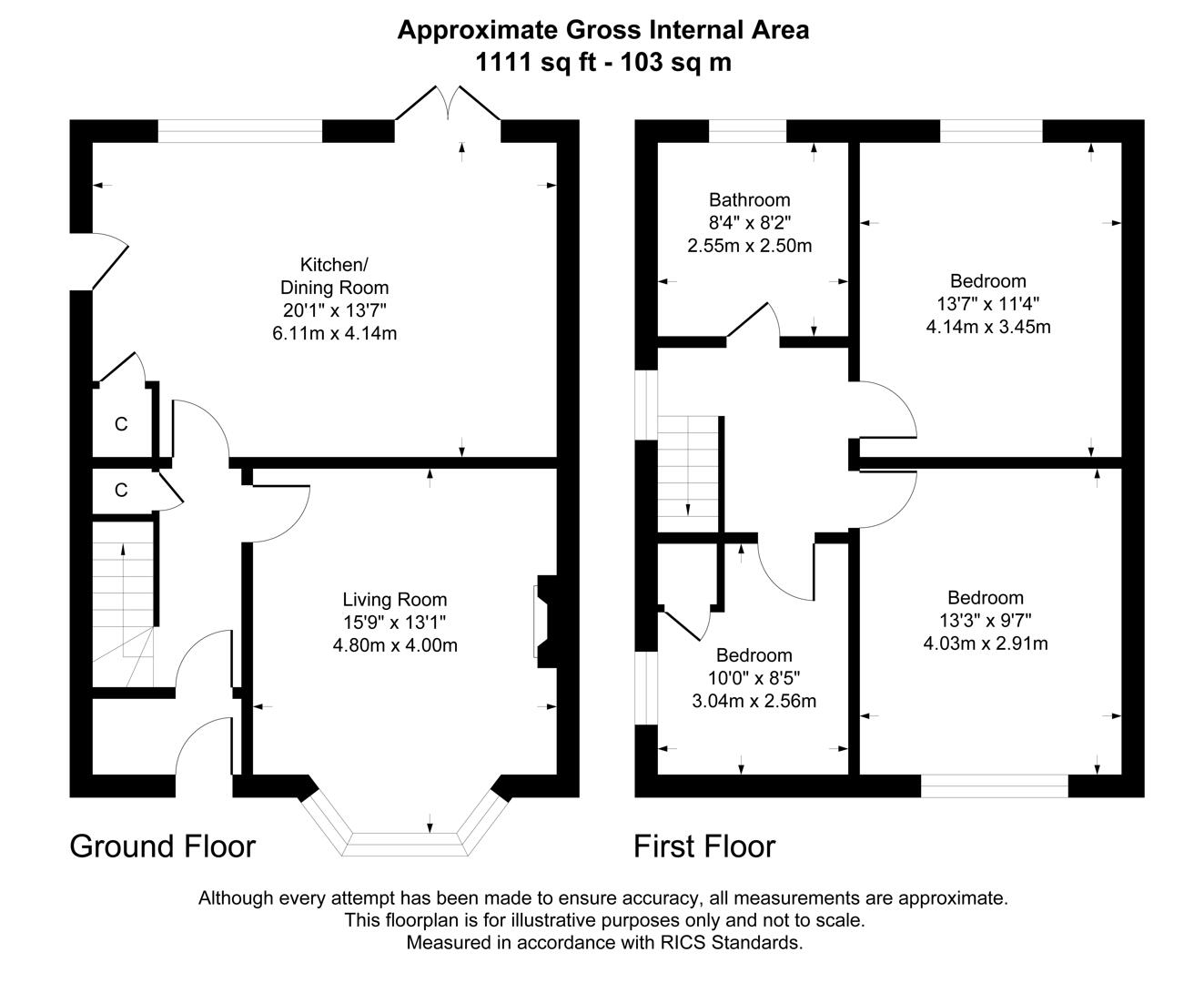 5, Seafield Crescent, Elgin floorplan