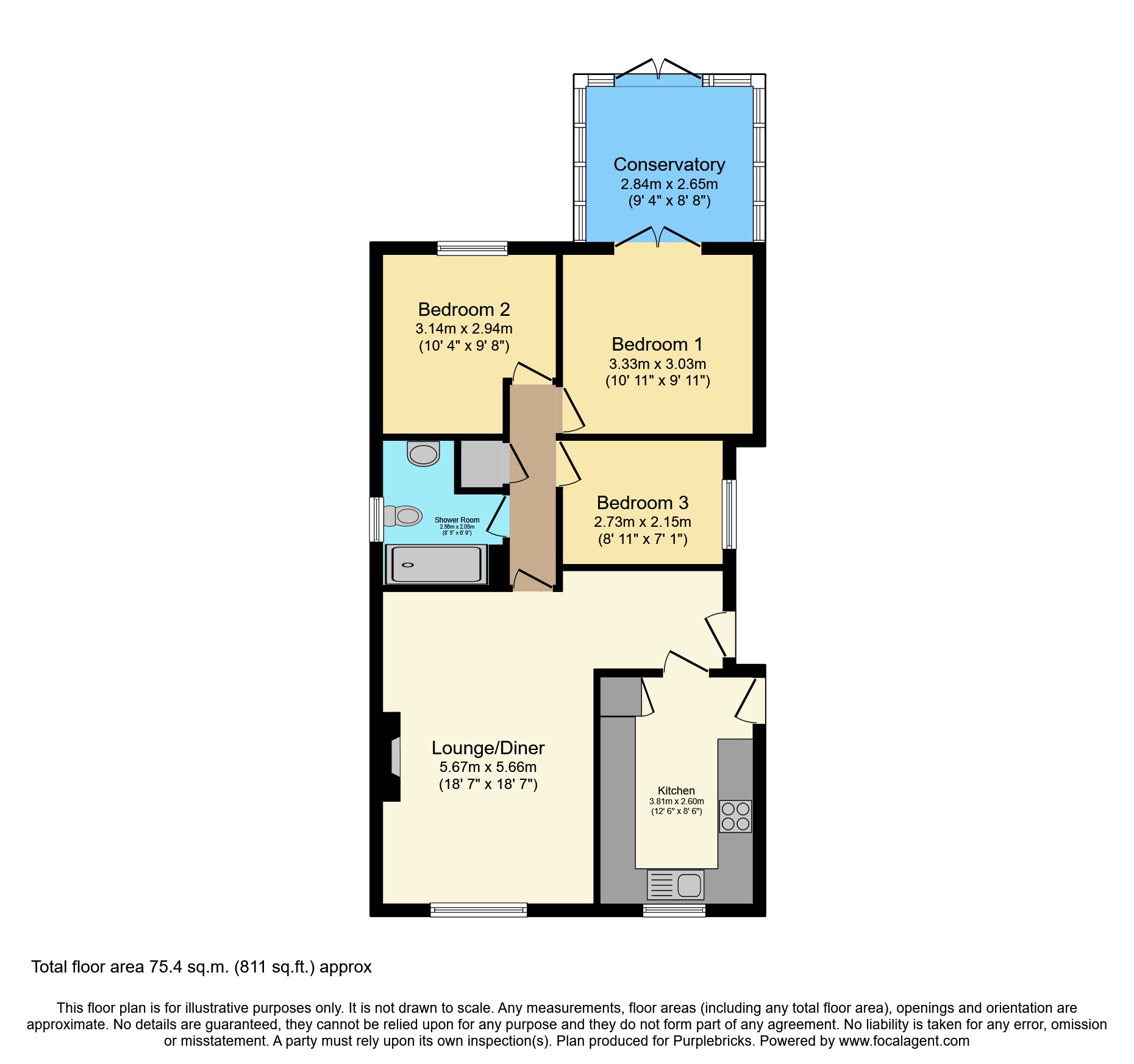 20, Richmond Drive, Doncaster floorplan