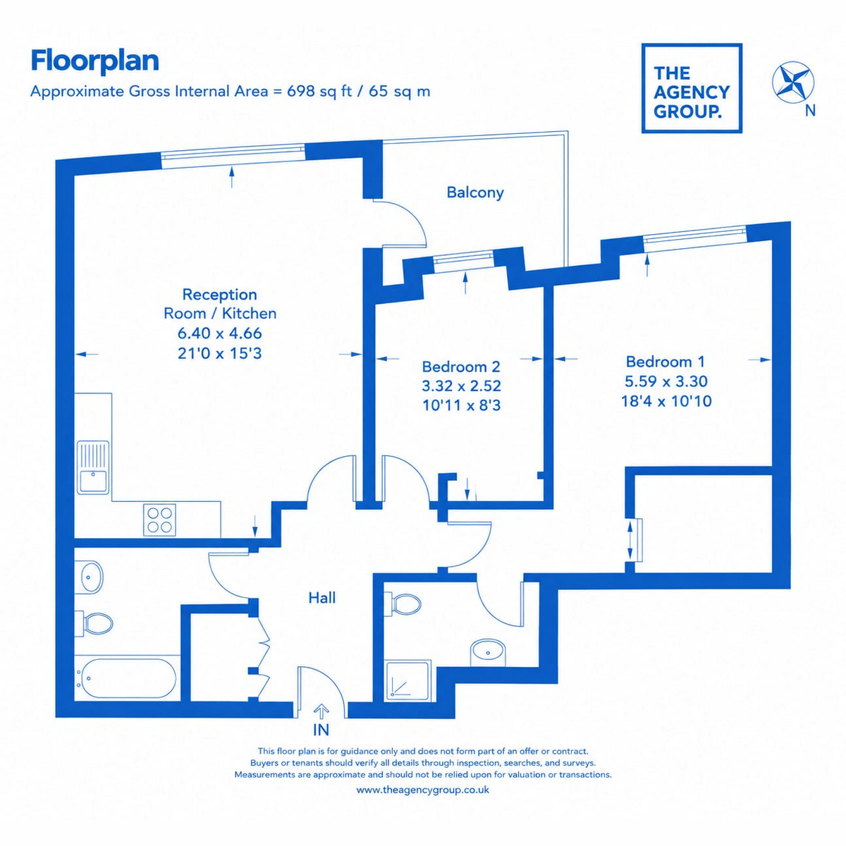 Eastfields Avenue, London floorplan